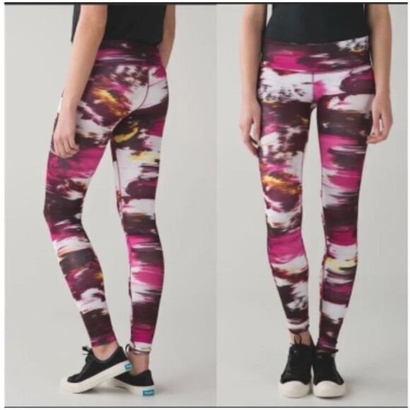 Lululemon Wunder Under Pant III Full-on Luxtreme Pigment Wind Berry Rumble, size - Picture 1 of 10